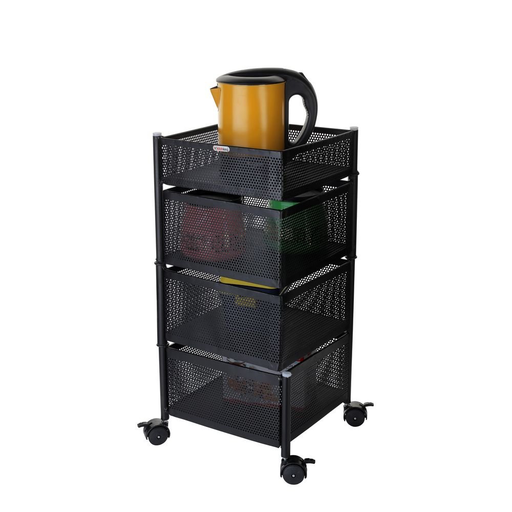 Rotating Trolly (Square) 4 Tier